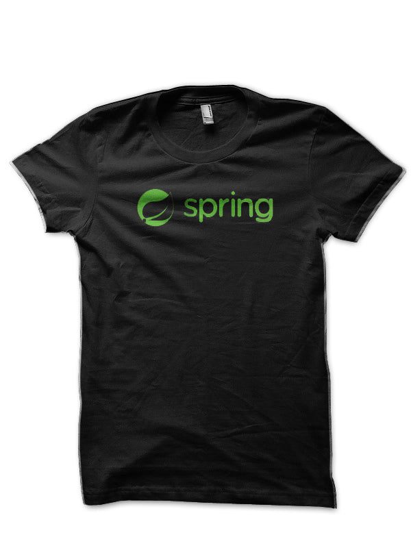 Spring Black T-Shirt Hoodie, Sweatshirt | PureTeeCo.com