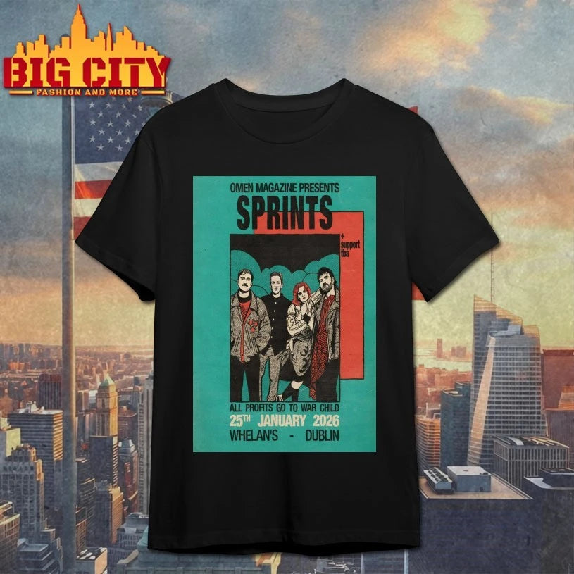Sprints Jan 25 2026 In Dublin Ireland Poster shirt