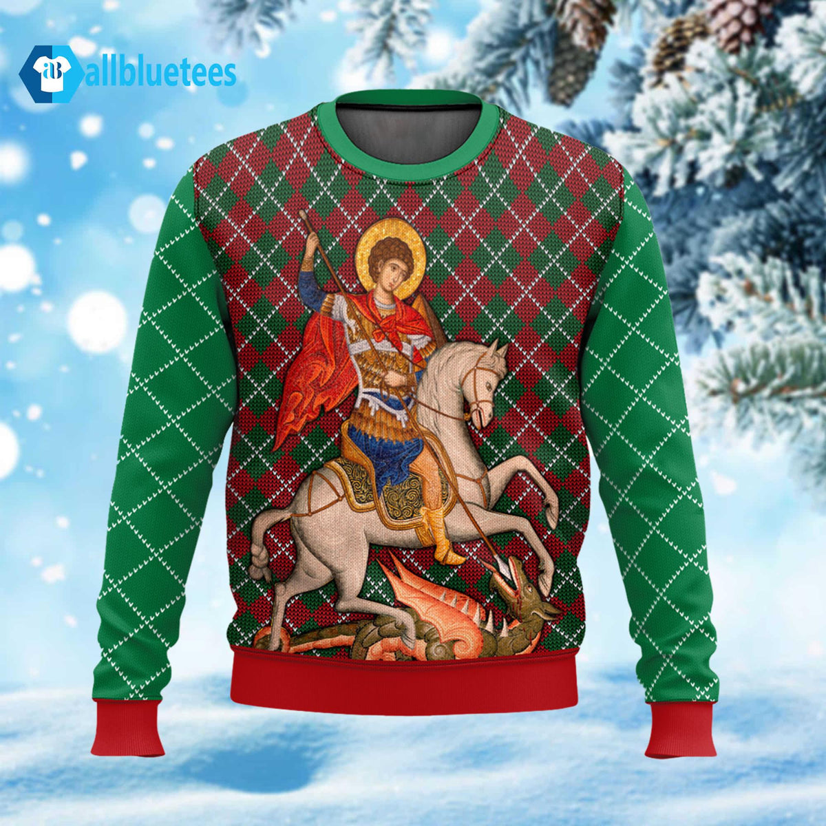 St George Ugly Christmas Sweater