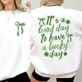 St Patricks Day Friendship Bracelet Sweatshirt, St Patrick's Day T-Shirt, Lucky Season Sweater, Irish Shamrock Shirt, St...