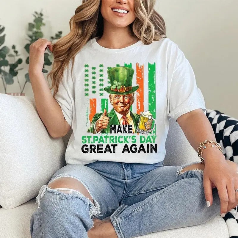 St Patricks Day Trump Shirtfunny Political Trump Shirt Irish Drinking Trump Shirt St Paddys Day Trump Shirt St Patricks...