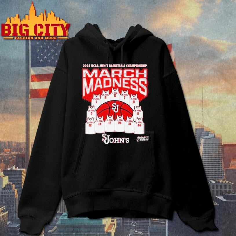 St. John’s Red Storm March Madness 2025 Ncaa Men’s Basketball Championship Shirt