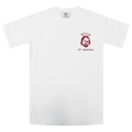 St. Valentine Halo White T-Shirt Hoodie, Sweatshirt | PureTeeCo.com (Image 1)