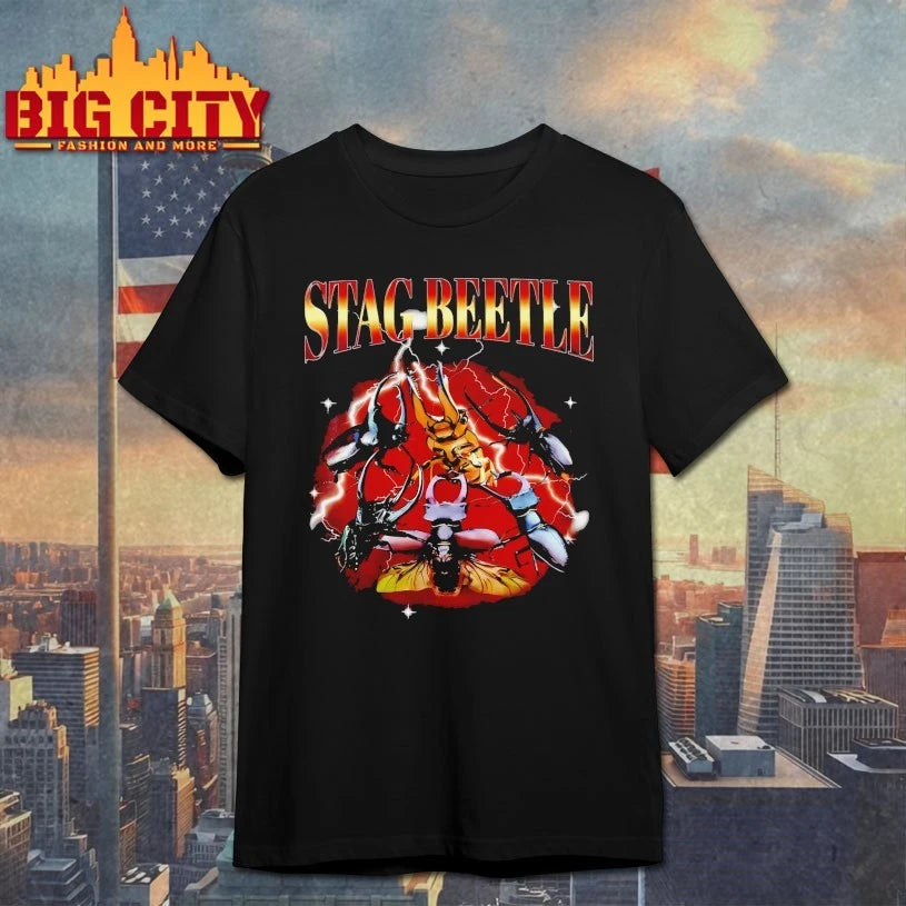 Stag Beetle Vintage graphic shirt