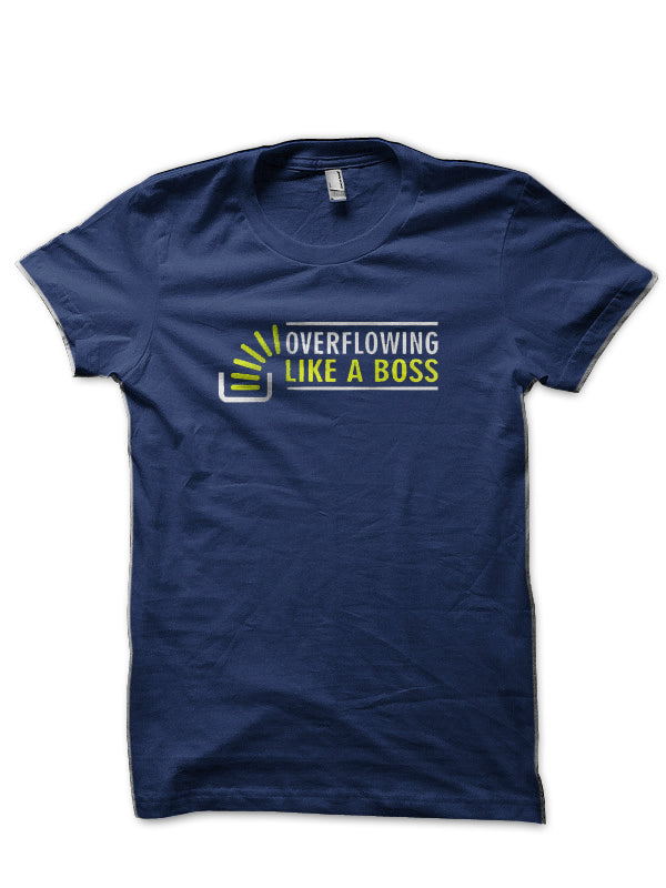 Stake Overflow Navy Blue T-Shirt Hoodie, Sweatshirt | PureTeeCo.com