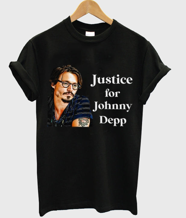 Stand with Johnny Justice For Johnny Depp T-Shirt Hoodie, Sweatshirt | PureTeeCo.com