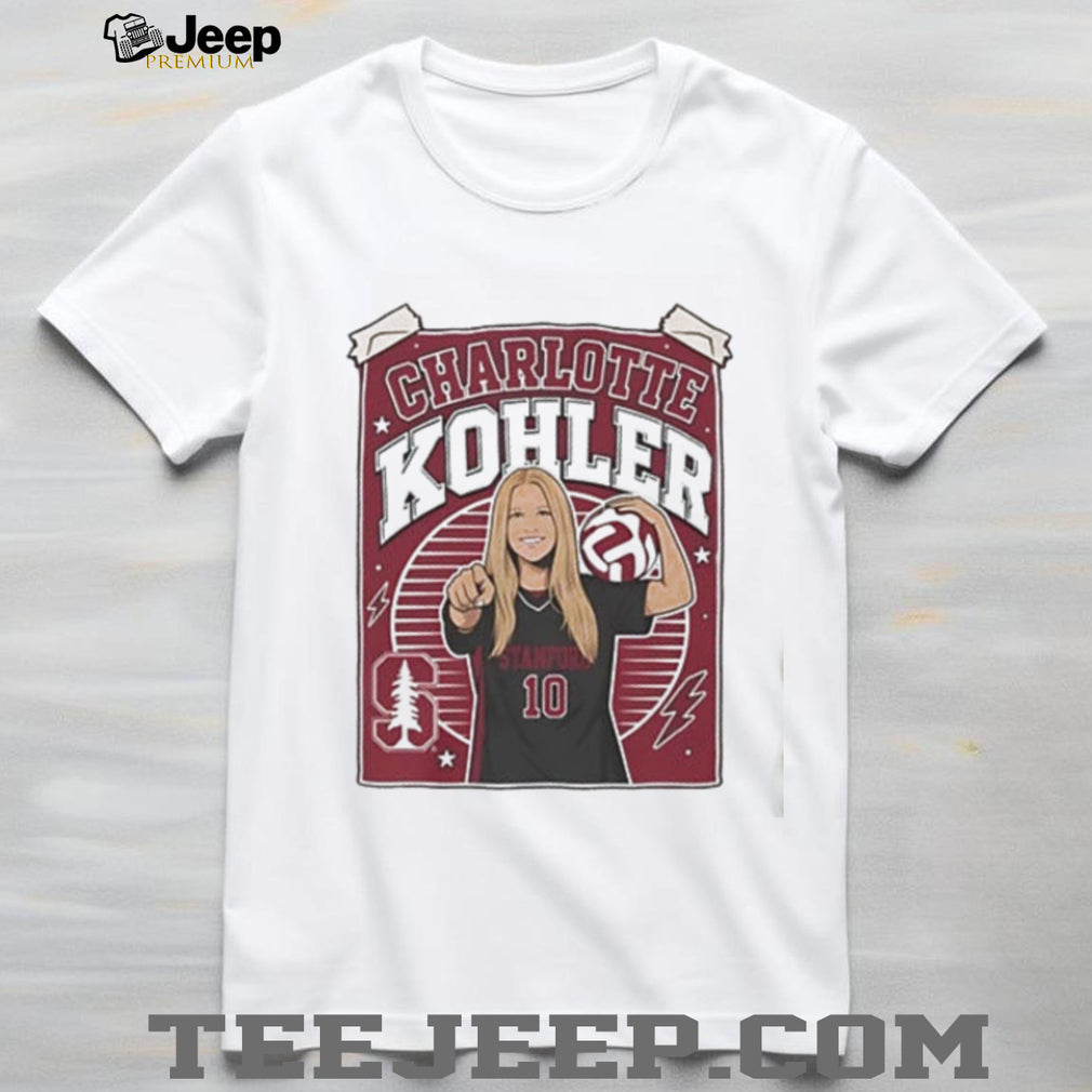 Stanford Cardinal women’s soccer team Charlotte Kohler portrait vintage shirt