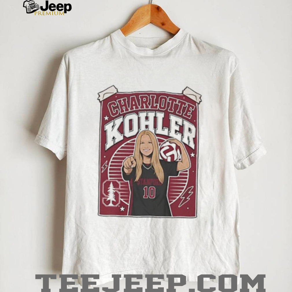 Stanford Cardinal women’s soccer team Charlotte Kohler portrait vintage shirt