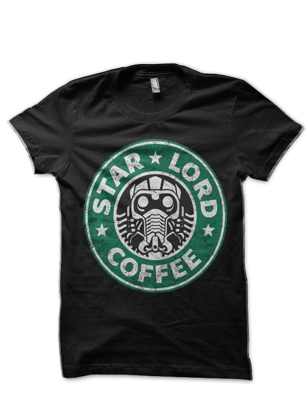 Star Lord Coffee (dark shirts) T-Shirt Hoodie, Sweatshirt | PureTeeCo.com