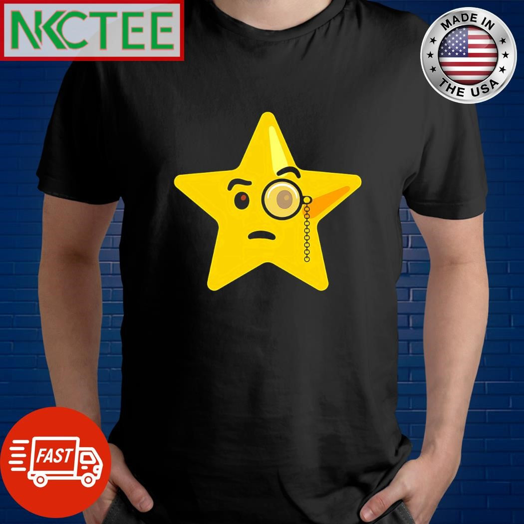 Star one glasses cartoon shirt