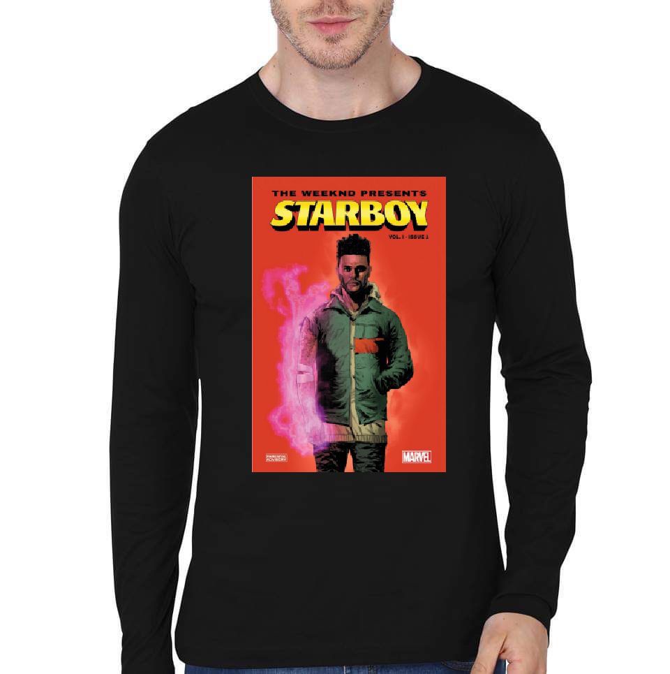 Starboy Full Sleeve T-Shirt Hoodie, Sweatshirt | PureTeeCo.com
