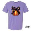 Starry Bow Pumpkin Comfort Colors T-Shirt 'NLB' Hoodie, Sweatshirt | PureTeeCo.com