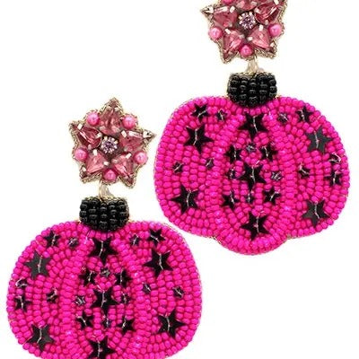 Starry Pumpkin Seed Bead Earrings T-Shirts, Hoodie, Sweatshirt | PureTeeCo.com