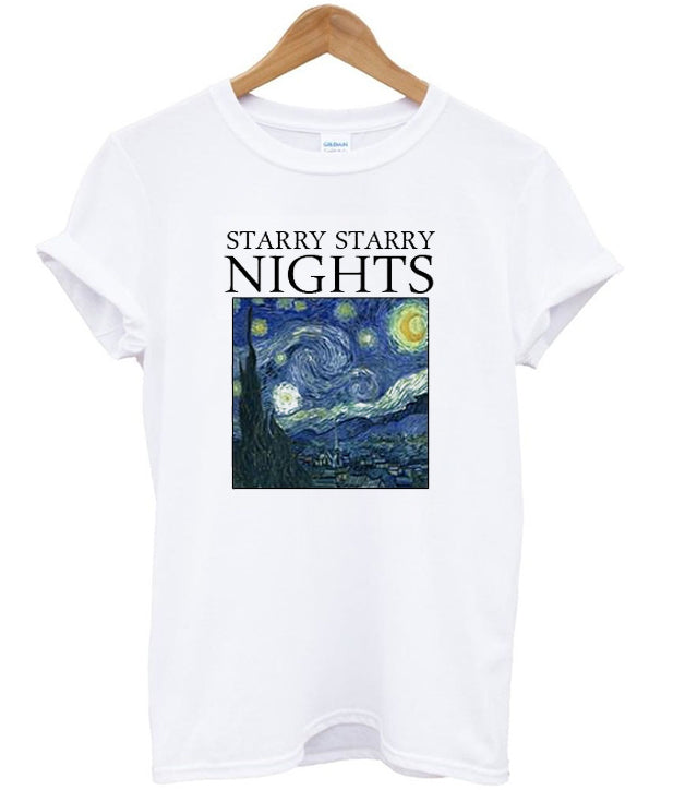 Starry Starry Nights Tshirt Hoodie, Sweatshirt | PureTeeCo.com