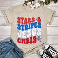 Stars and Stripes and Jesus Christ Graphic Tee Hoodie, Sweatshirt | PureTeeCo.com