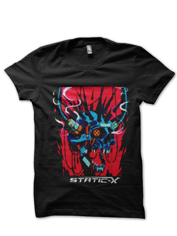 Static-X T-Shirt Style002 Hoodie, Sweatshirt | PureTeeCo.com