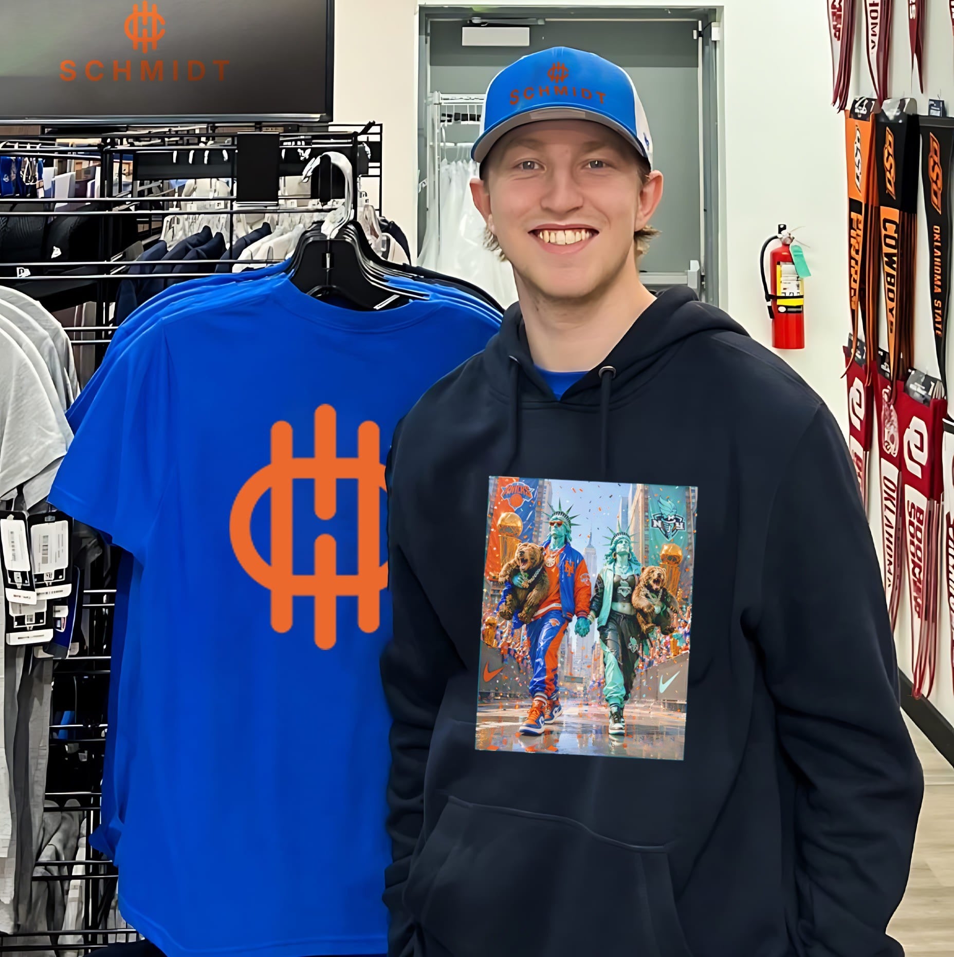 Statue Of Liberty NY Knicks And NY Liberty Championship Celebration shirt