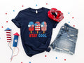 Stay Cool 4th July Popsicle USA Flag American T-Shirt, Fourth of July, Independence Day, Patriotic Shirt, Memorial Day...