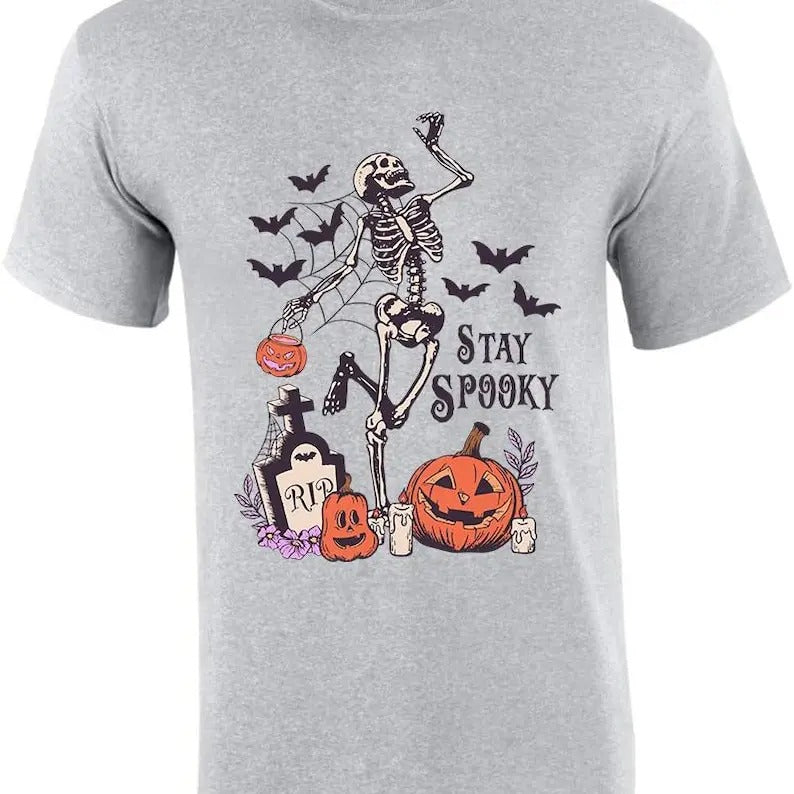 Stay Spooky, Skeleton Dance, Halloween Horror, Halloween Gift, Holliday Gift, Hoodie & Sweater, Perfect Gift, Movie...