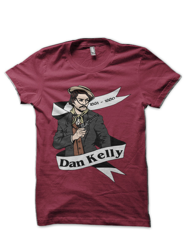 Dan Kelly (Banner) Maroon T-Shirt Hoodie, Sweatshirt | PureTeeCo.com