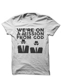Mission From God Shirt White T-Shirt Hoodie, Sweatshirt | PureTeeCo.com
