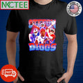Stefon Diggs wear at stadium Houston Texans thunder vintage shirt
