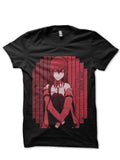 Steins Gate Black Half Sleeve T-Shirt Style001 Hoodie, Sweatshirt | PureTeeCo.com