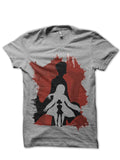 Steins Gate Grey  Half Sleeve T-Shirt Hoodie, Sweatshirt | PureTeeCo.com