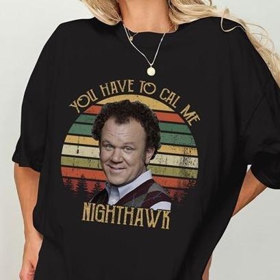 Step Brothers Shirt You Have To Call Me Nighthawk Shirt Dale Doback Lovers Shirt Hoodie, Sweatshirt | PureTeeCo.com