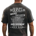 Stepdad Shirt, I Still Wanted A Stubborn Daughter Shirt, Fathers Day Gift, Stepfather Tee, Bonus Dad Tshirt, Unisex Short...