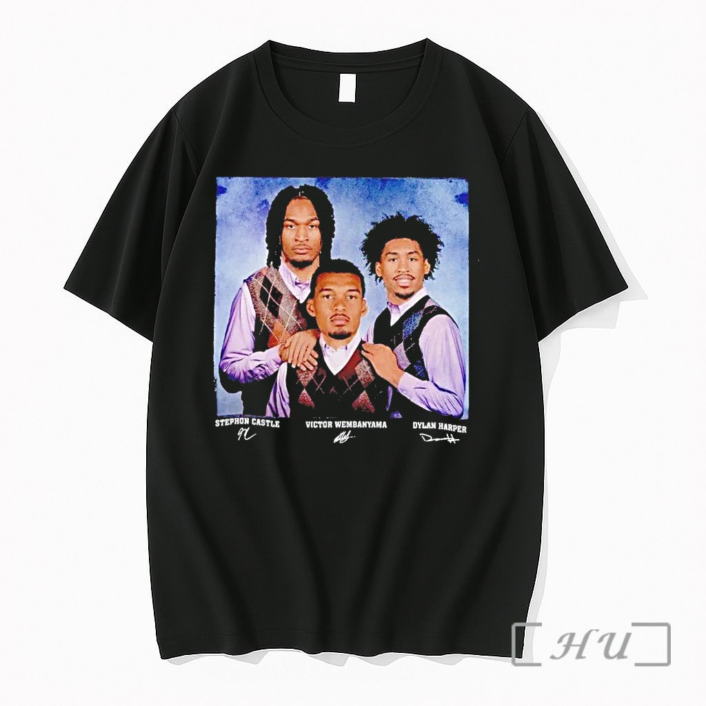 Stephon Castle Victor Wembanyama Dylan Harper Step Brothers Tshirts Sweater