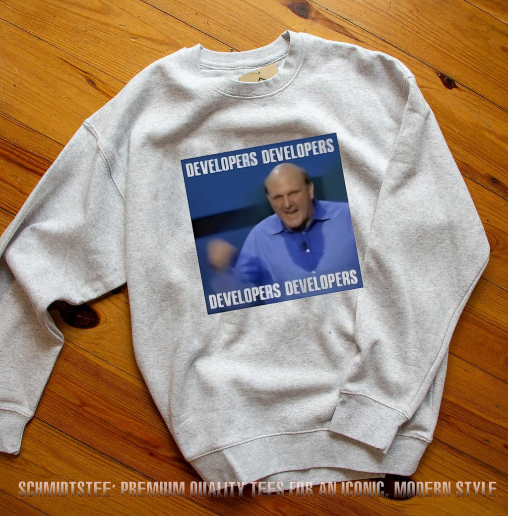 Steve Ballmer Developers Developers Developers Developers shirt