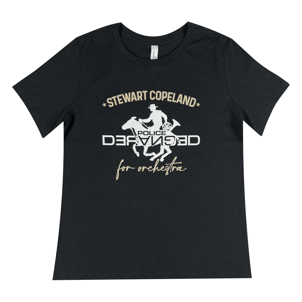 Police Deranged Heather Black Women's T-Shirt Hoodie, Sweatshirt | PureTeeCo.com