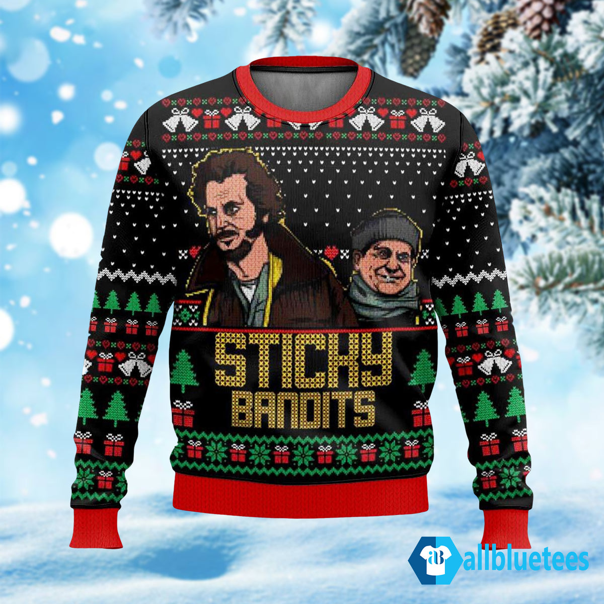 Sticky Bandits Ugly Christmas Sweater