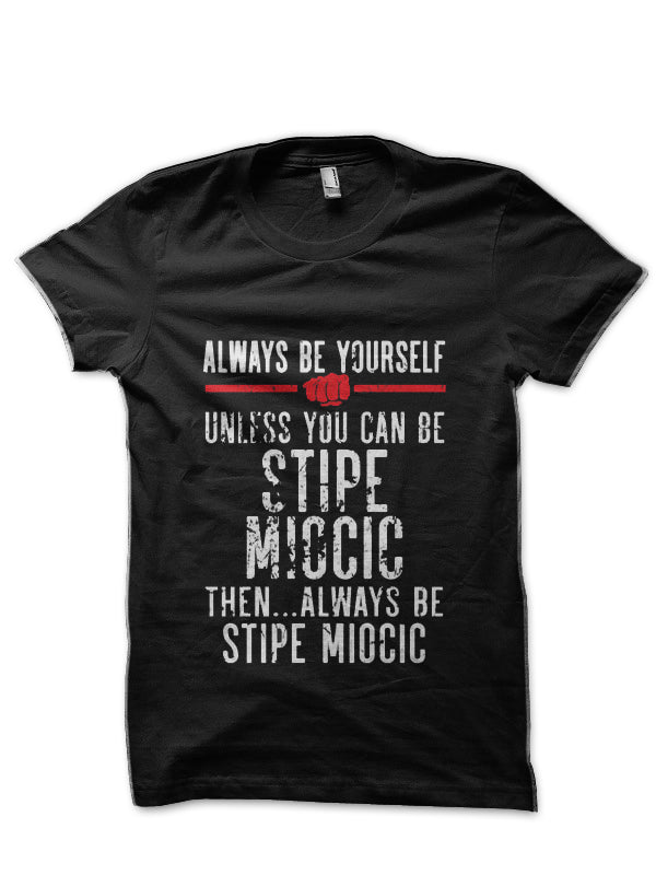 Stipe Miocic Black T-Shirt Hoodie, Sweatshirt | PureTeeCo.com