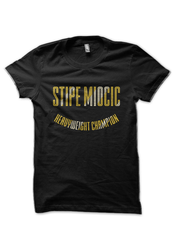 Stipe Miocic Black T-Shirt Style005 Hoodie, Sweatshirt | PureTeeCo.com