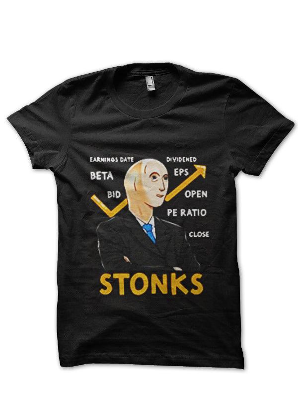Stonks T-Shirt Hoodie, Sweatshirt | PureTeeCo.com