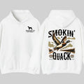 Straight Up Southern Hoodie - Smokin' Quack Graphic Hoodie, Perfect for Outdoorsmen and Waterfowl Hunters, Unisex Hoodie...