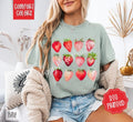 Strawberries Comfort Colors Tshirt, Fruit Summer Shirt, Cute Women's Tee, Gift For Her Hoodie, Sweatshirt | PureTeeCo.com