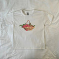 Strawberry Basket Baby Tee, ahs style, vintage fashion, retro, 90s style baby tee, streetwear, coquette, Hoodie, Sweatshirt