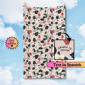Subtle Ch*nga Tu Trump Spanish Strawberry Hand Towel, Funny Political Home Decor, Berry Kitchen Towel, Sarcastic Liberal...