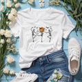 Subtle Fuck Trump Dancing Skeleton Liberal Halloween 2026 shirt