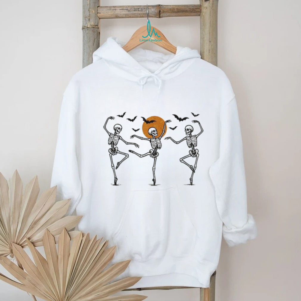 Subtle Fuck Trump Dancing Skeleton Liberal Halloween 2026 shirt