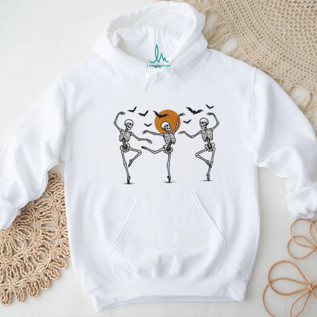 Subtle Fuck Trump Dancing Skeleton Liberal Halloween 2026 shirt