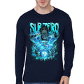 Subzero Navy Blue Full Sleeve Tee Hoodie, Sweatshirt | PureTeeCo.com
