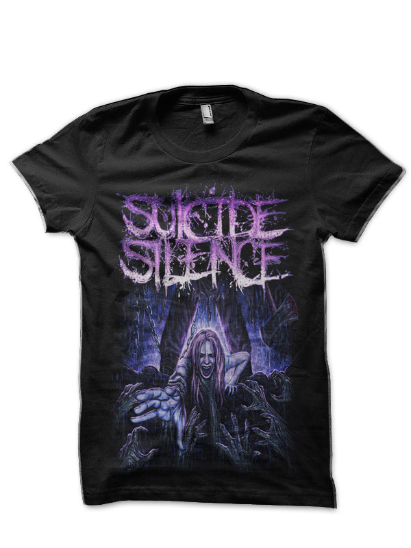 Sucide Silence Black T-Shirt Hoodie, Sweatshirt | PureTeeCo.com