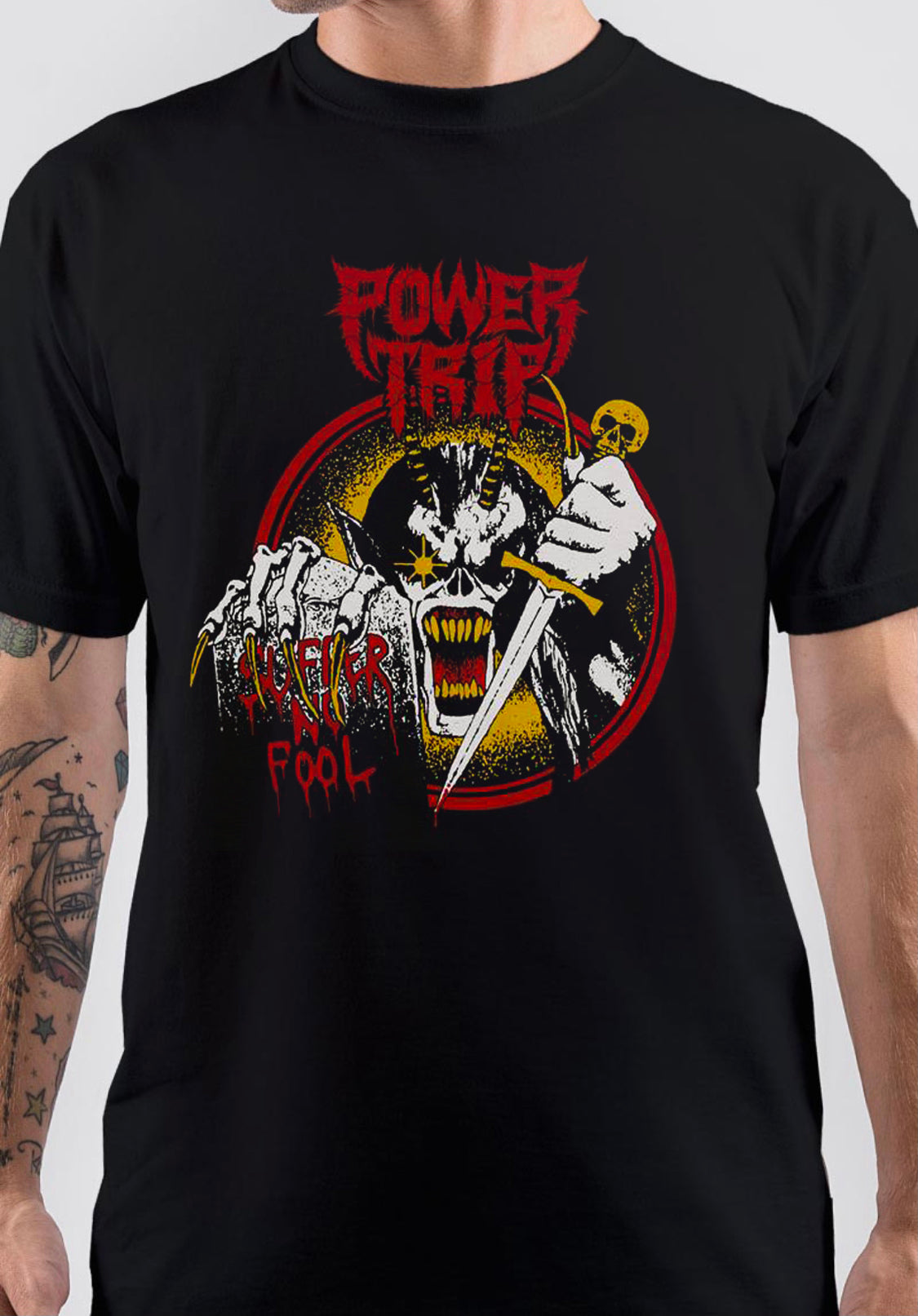 Suffer No Fool Power Trip T-Shirt Hoodie, Sweatshirt | PureTeeCo.com