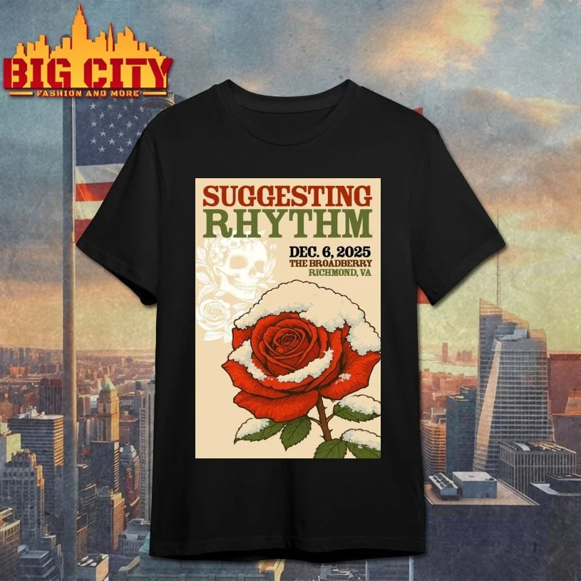 Suggesting Rhythm The Broadberry December 6 2025 Show Poster shirt