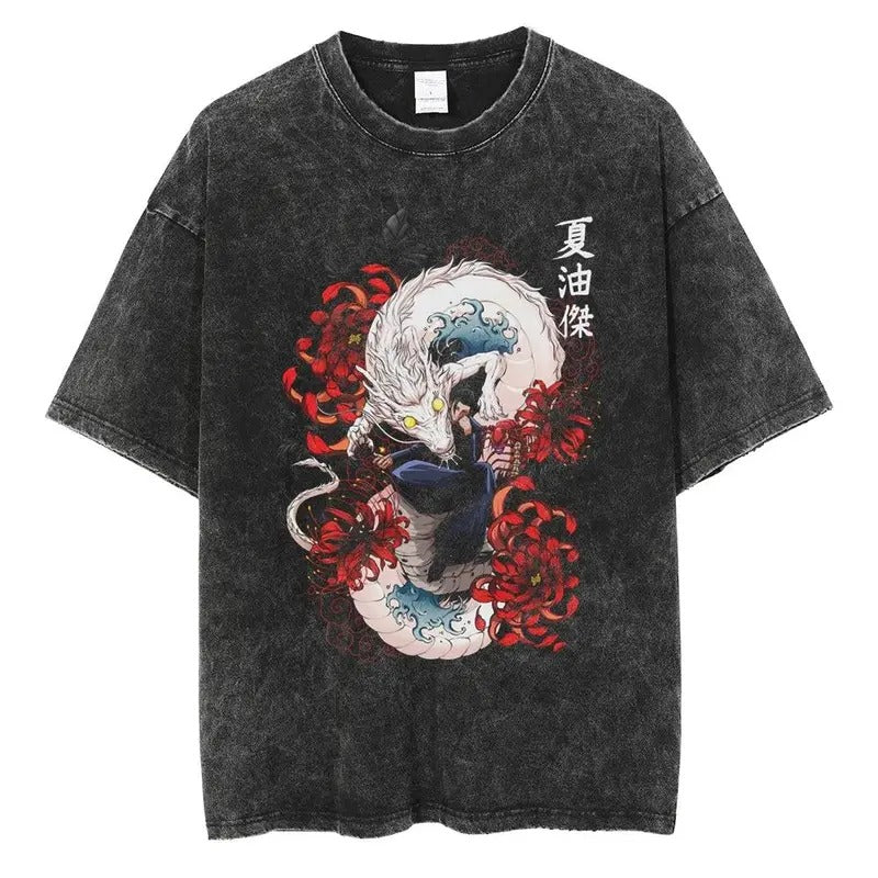 Suguro Geto Vintage Tee 1 Sweatshirt, Hoodie, Comfort Colors | PureTeeCo.com