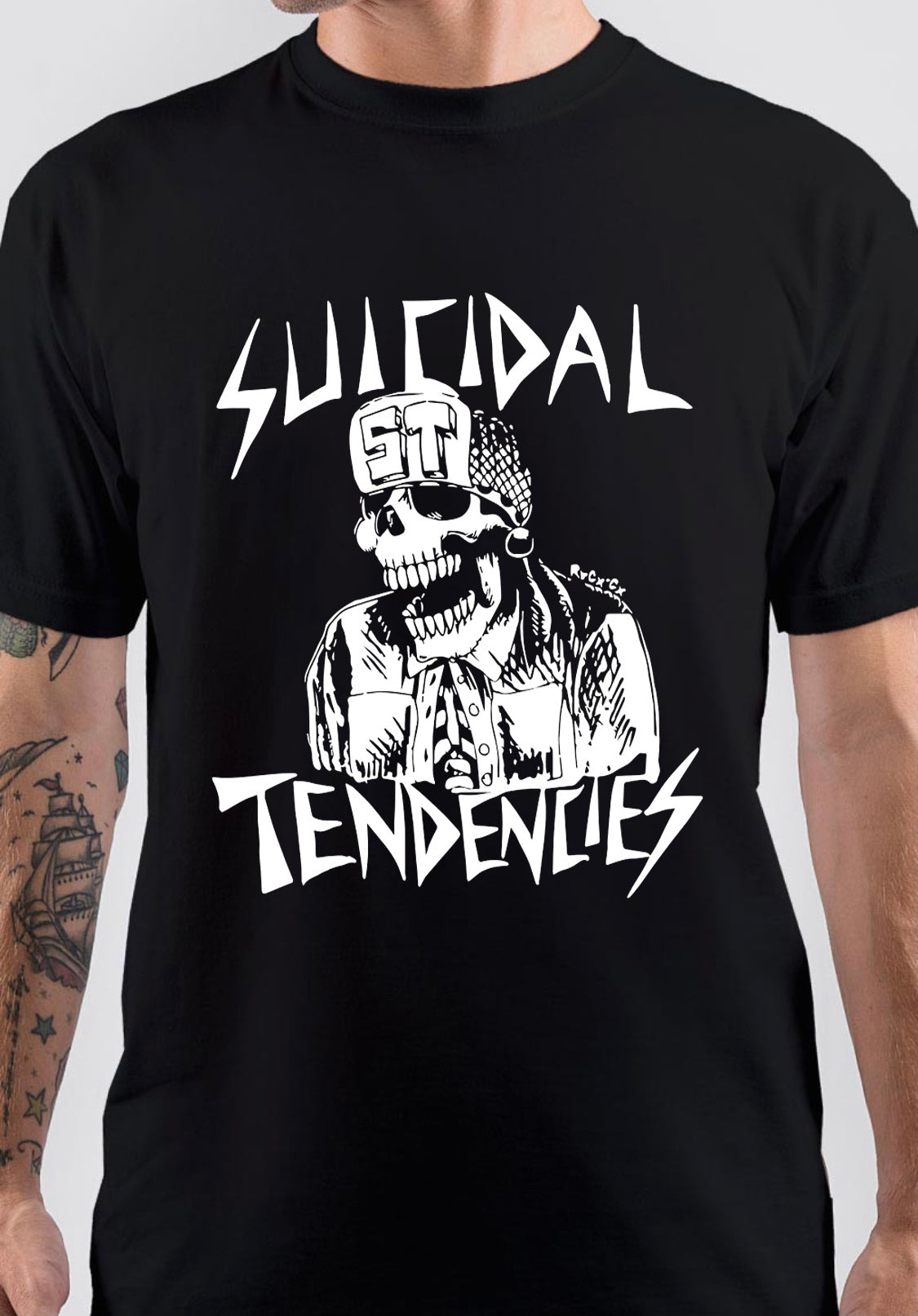 Suicidal Tendencies Band Skull T-Shirt Hoodie, Sweatshirt | PureTeeCo.com